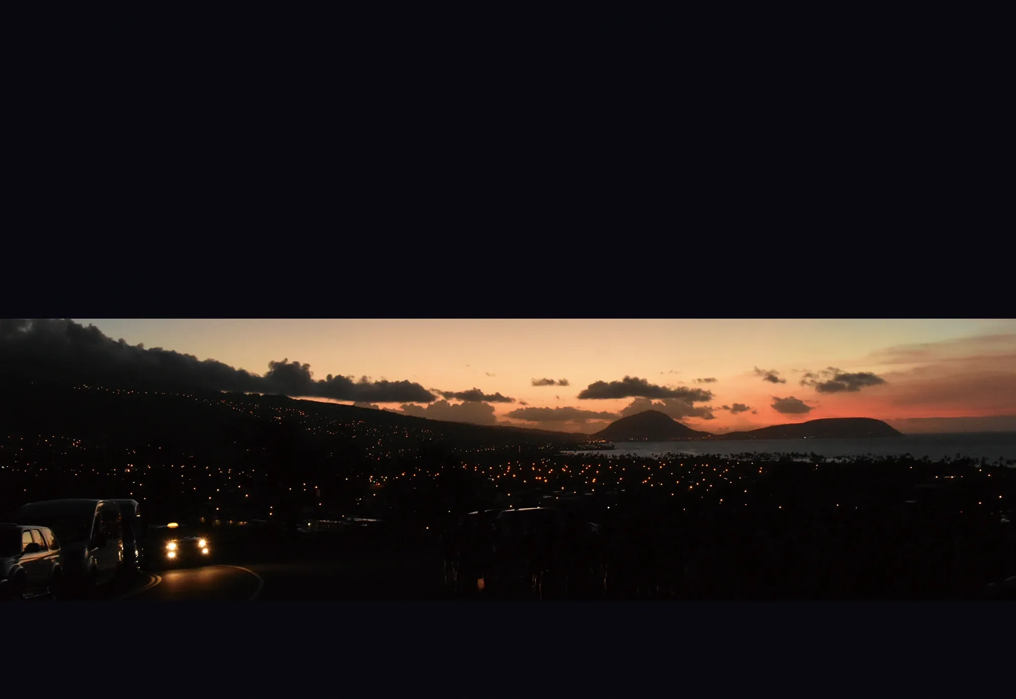 ハワイの夜明け 2